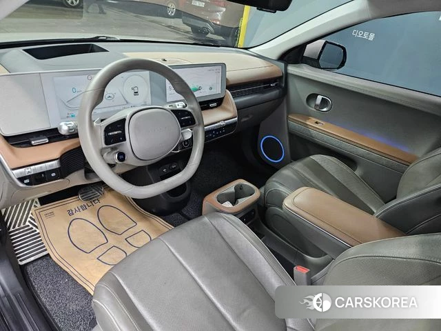 Hyundai Ionic 5 2022 Серебристо-серый из Кореи, фото 5