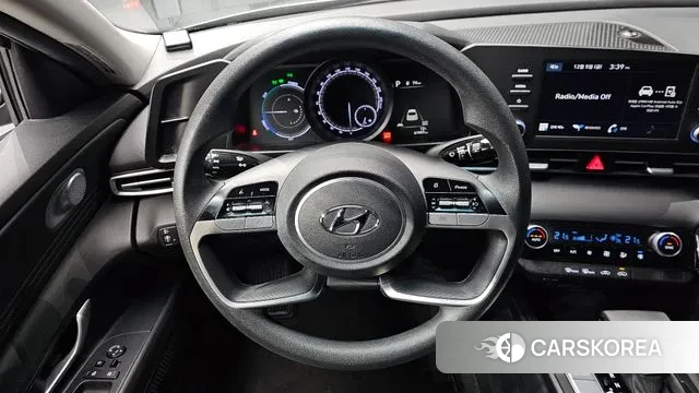 Hyundai Avante Hybrid (CN7) 2022 Серый из Кореи, фото 5