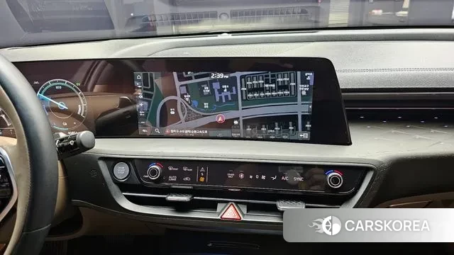 Kia K8 Hybrid 2023 Синий из Кореи, фото 5