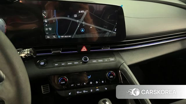 Hyundai Avante (CN7) 2022 Небесно-голубой из Кореи, фото 5