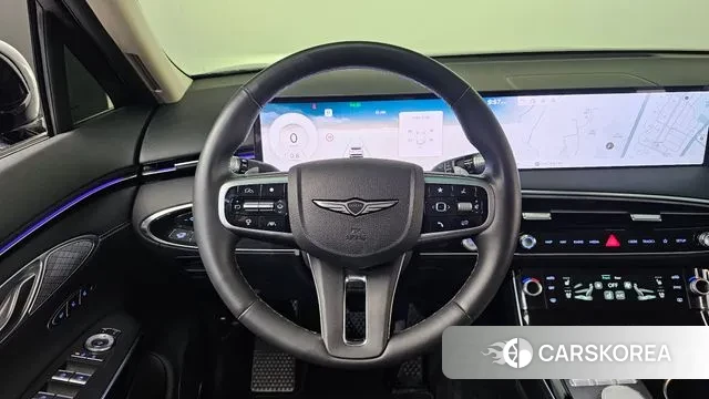 Genesis GV70 2024 Синий из Кореи, фото 5