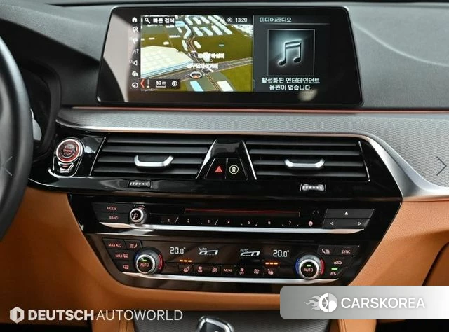 BMW 5 Series (G30) 2018 Синий из Кореи, фото 5