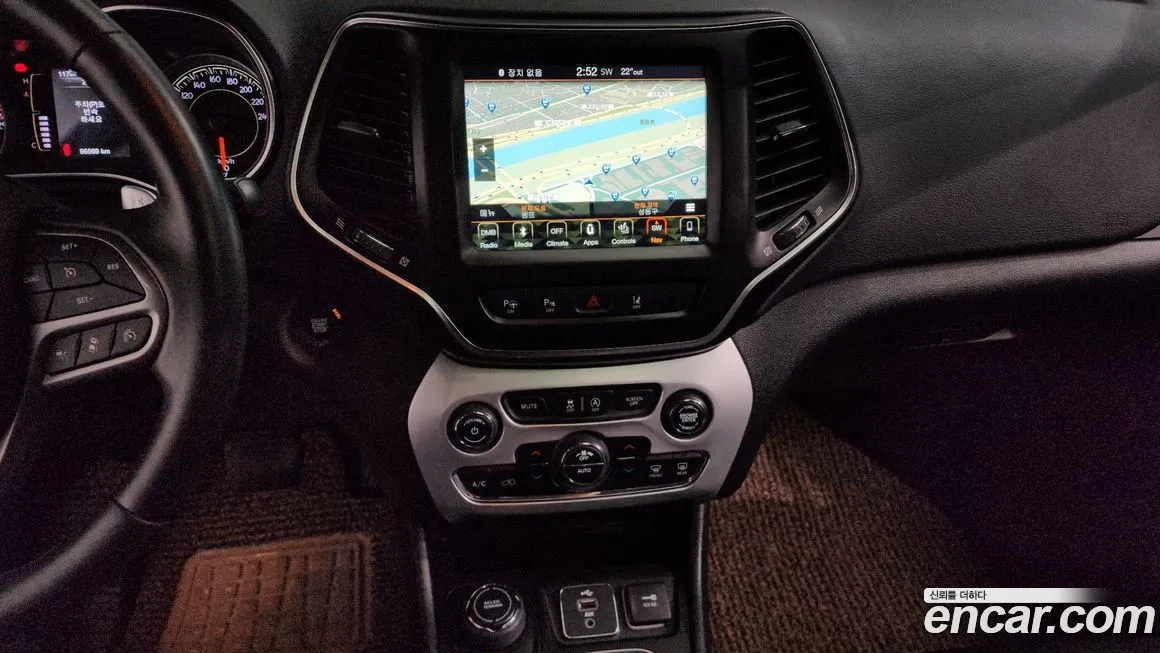 Jeep Cherokee (KL) 2018 Черный из Кореи, фото 5