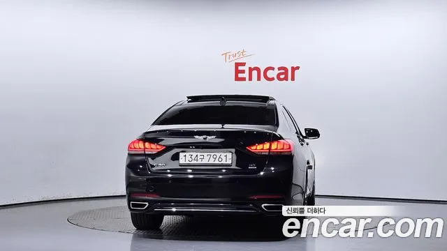 Genesis G80 2018 Черный из Кореи, фото 5