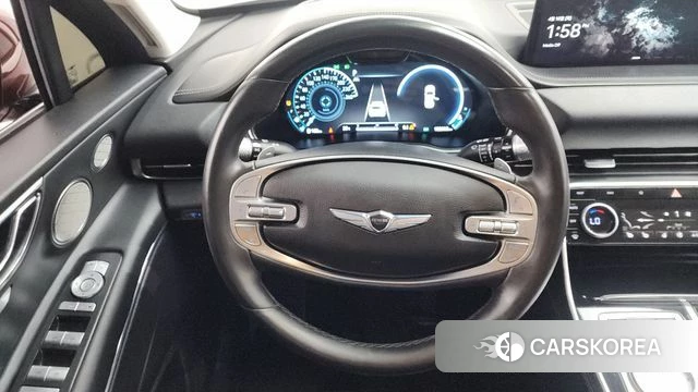 Genesis GV80 2020 Красный из Кореи, фото 5