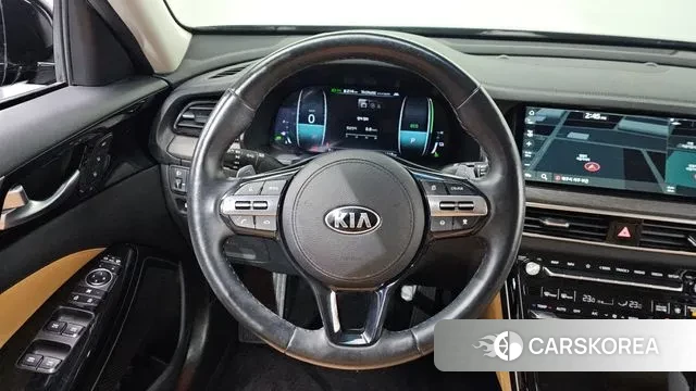 Kia K7 Premier Hybrid 2021 Черный из Кореи, фото 5