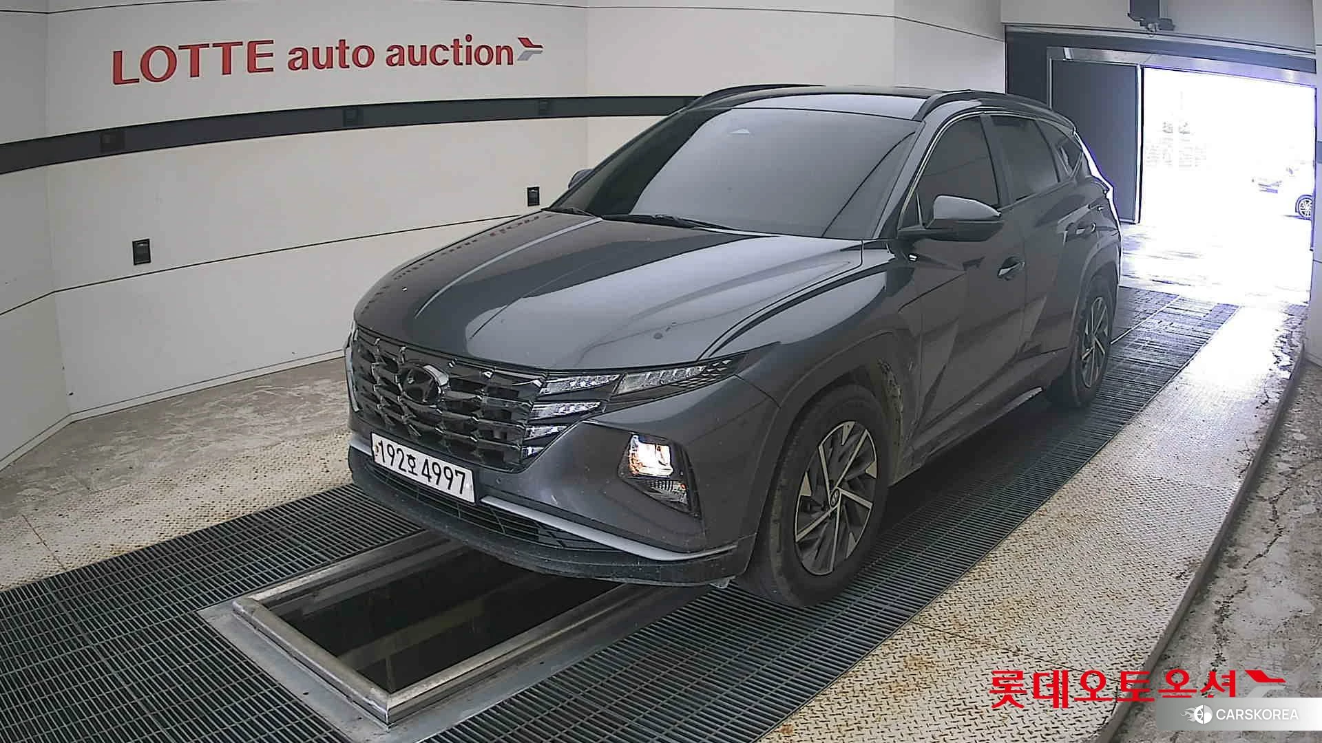 Hyundai Tucson 2022 Titanium Grey Metallic из Кореи, фото 5