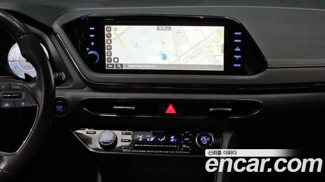 Hyundai Sonata (DN8) 2021 Красный из Кореи, фото 5