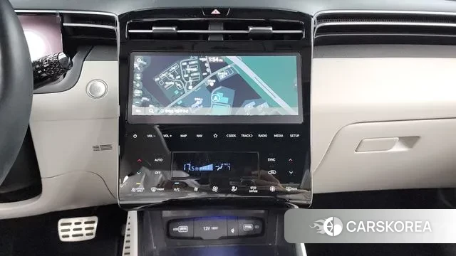 Hyundai Tucson Hybrid (NX4) 2021 Красный из Кореи, фото 5