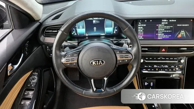 Kia K7 Premier Hybrid 2020 Черный из Кореи, фото 5