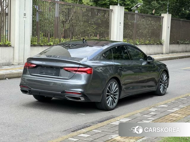 Audi A5 2023 Серебристо-серый из Китая, фото 5