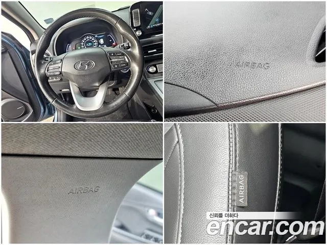 Hyundai Kona Electric 2019 Небесно-голубой из Кореи, фото 5