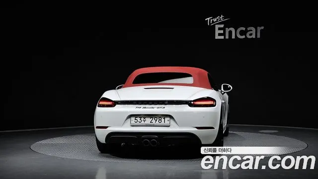 Porsche 718 Boxster 2019 Белый из Кореи, фото 5