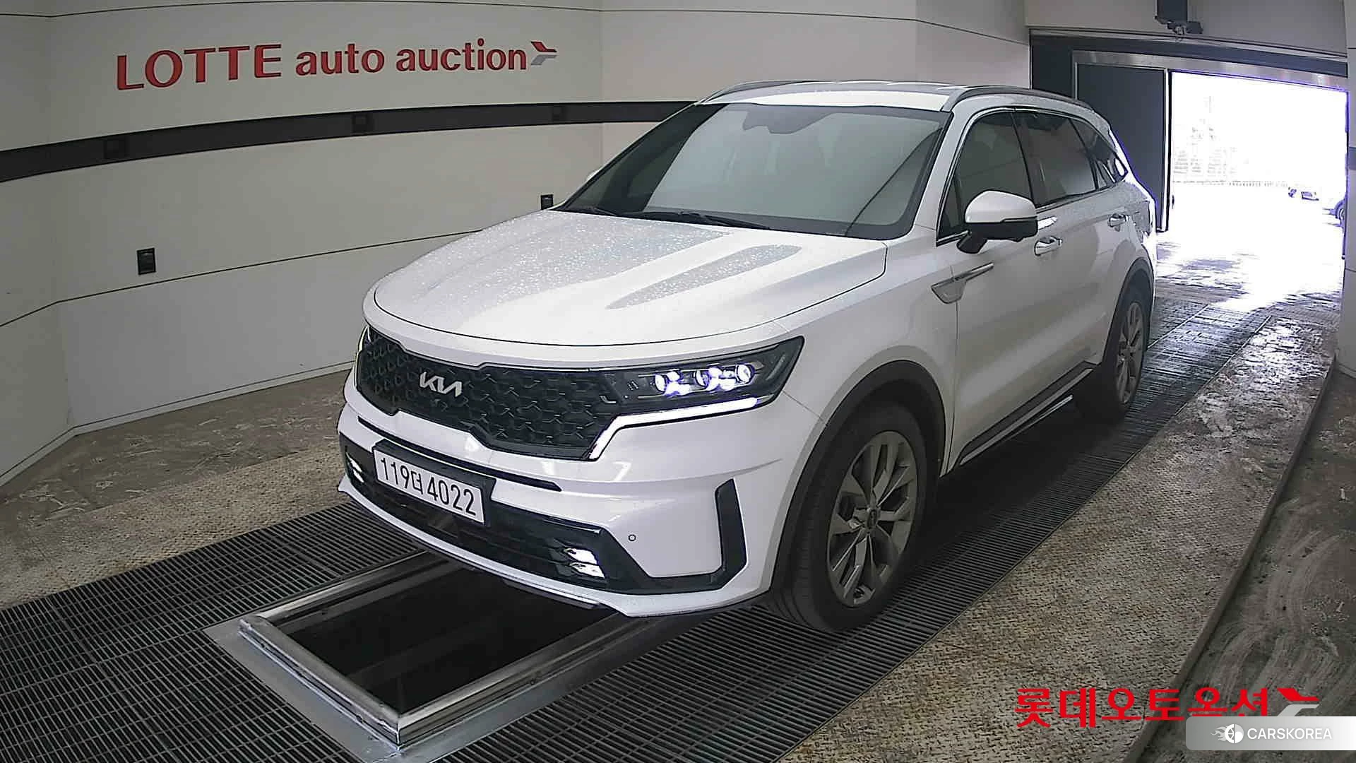 Kia Sorento 2022 Snow White Pearl (optional) из Кореи, фото 5