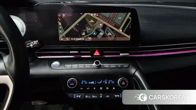 Hyundai Avante Hybrid (CN7) 2022 Белый из Кореи, фото 5