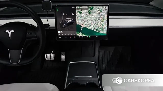 Tesla Model Y 2022 Серый из Кореи, фото 5