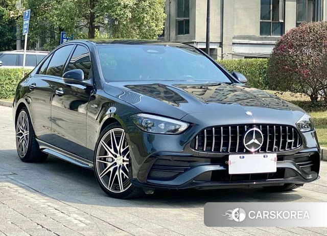 Mercedes-Benz C-class AMG 2024 Темно-серый из Китая, фото 5