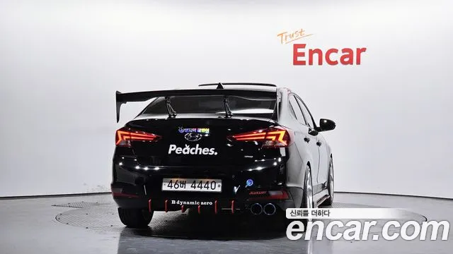 Hyundai The New Avante AD 2019 Черный из Кореи, фото 5