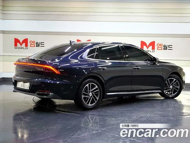 Hyundai The New Grandeur IG 2020 Синий из Кореи, фото 5