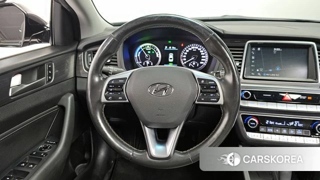 Hyundai Sonata New Rise Hybrid 2018 Черный из Кореи, фото 5