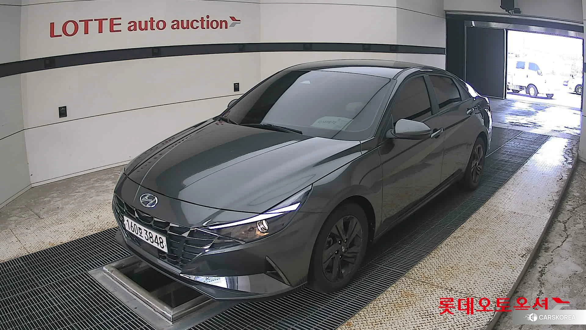 Hyundai Avante Hybrid 2021 Amazon Gray из Кореи, фото 5