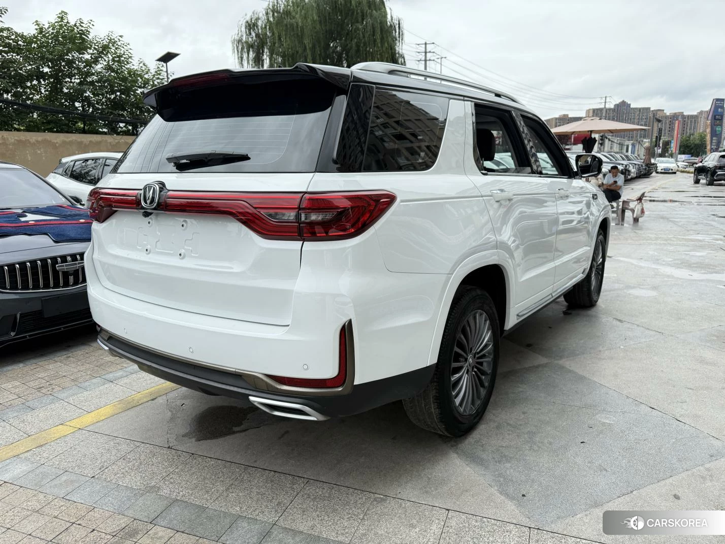 Chang'an CS95 2021 Белый из Китая, фото 5