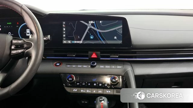 Hyundai The New Avante (CN7) 2024 Черный из Кореи, фото 5