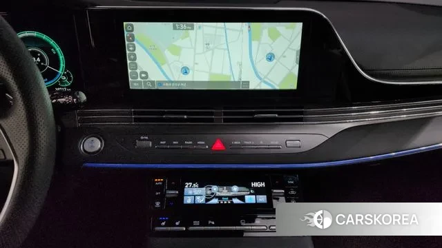 Hyundai The New Grandeur IG Hybrid 2022 Черный из Кореи, фото 5