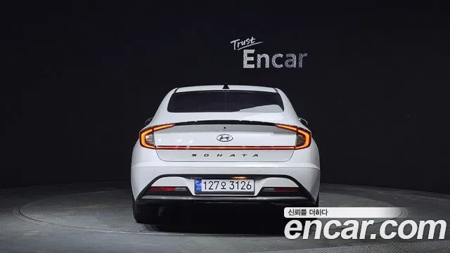 Hyundai Sonata Hybrid (DN8) 2021 Белый из Кореи, фото 5