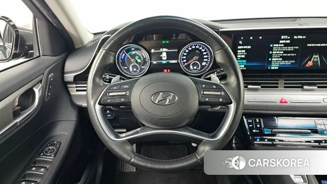 Hyundai The New Grandeur IG Hybrid 2021 Серый из Кореи, фото 5