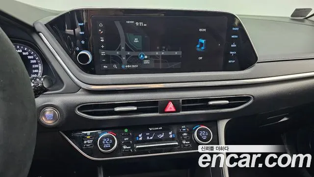 Hyundai Sonata Hybrid (DN8) 2020 Черный из Кореи, фото 5