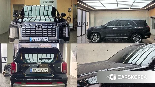 Hyundai The New Palisade 2022 Темно-зеленый из Кореи, фото 5