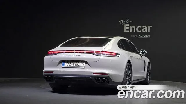 Porsche Panamera (971) 2021 Серебристо-серый из Кореи, фото 5