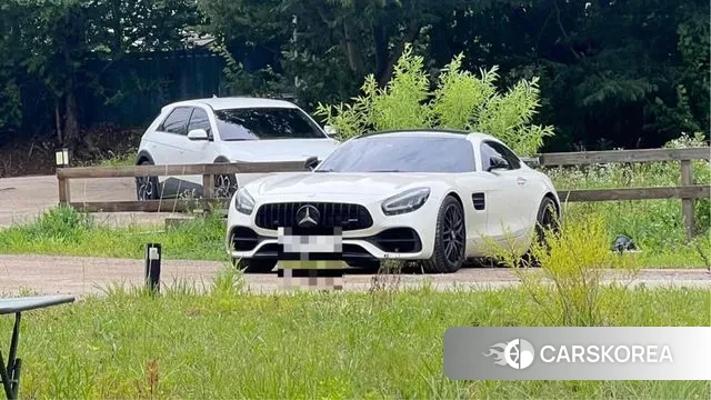 Mercedes-Benz AMG GT 2018 Жемчужный цвет из Кореи, фото 5