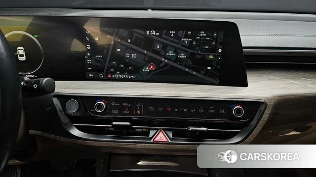 Kia K8 Hybrid 2022 Серебристо-серый из Кореи, фото 5