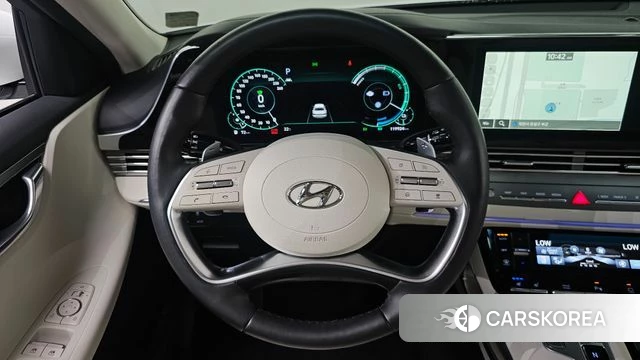 Hyundai The New Grandeur IG Hybrid 2022 Белый из Кореи, фото 5