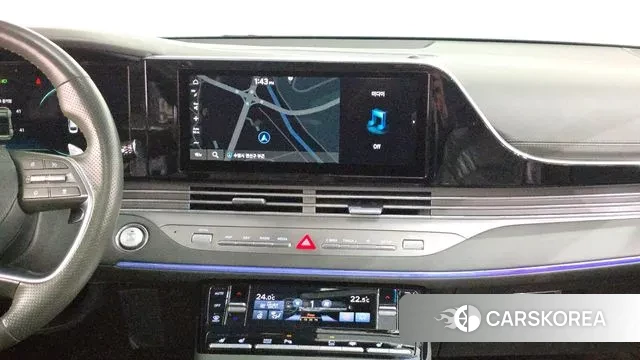 Hyundai The New Grandeur IG Hybrid 2020 Серый из Кореи, фото 5