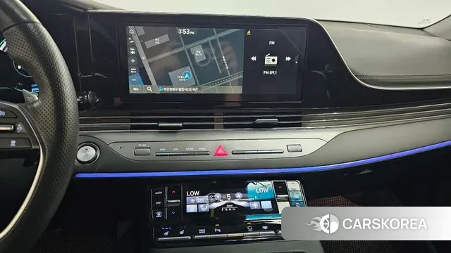 Hyundai The New Grandeur IG Hybrid 2020 Серый из Кореи, фото 5