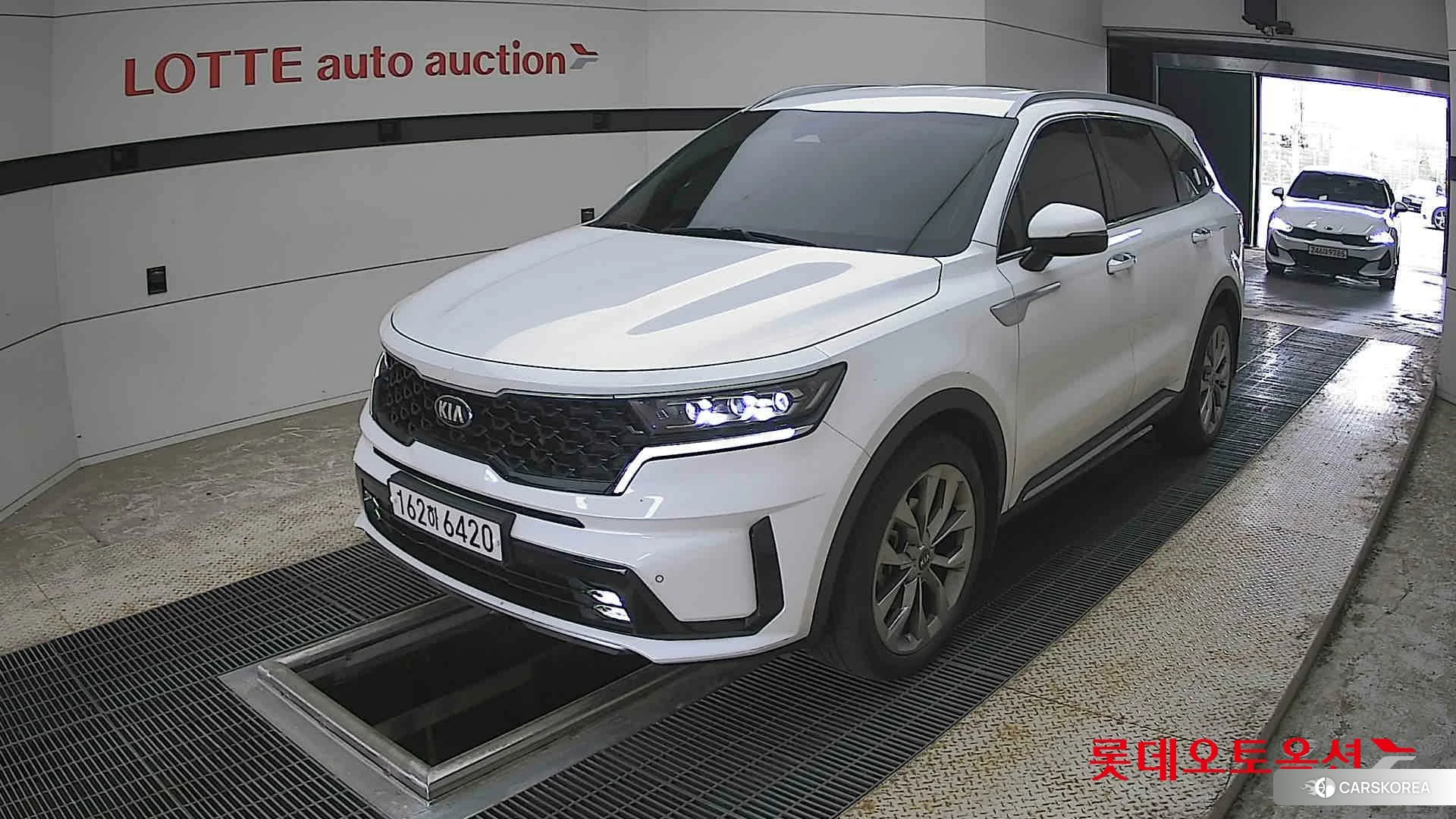 Kia Sorento 2021 Snow White Pearl (optional) из Кореи, фото 5