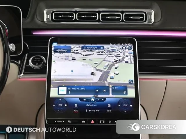 Mercedes-Benz S-Class W223 2022 Цвет галактики из Кореи, фото 5