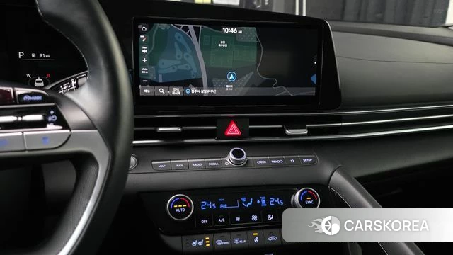 Hyundai Avante Hybrid (CN7) 2022 Белый из Кореи, фото 5