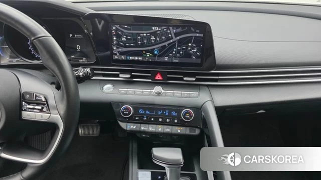 Hyundai Avante Hybrid (CN7) 2021 Белый из Кореи, фото 5