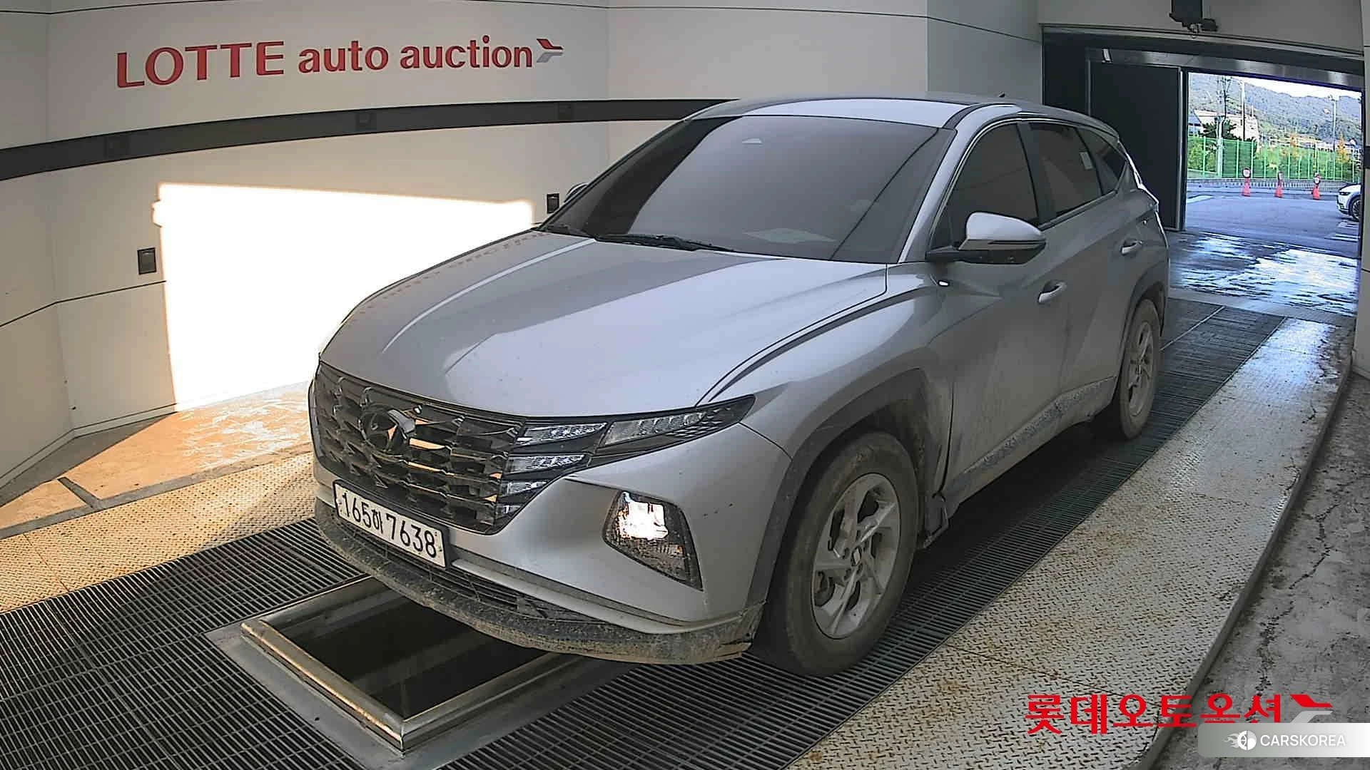 Hyundai Tucson 2022 Shimmering Silver Metallic из Кореи, фото 5