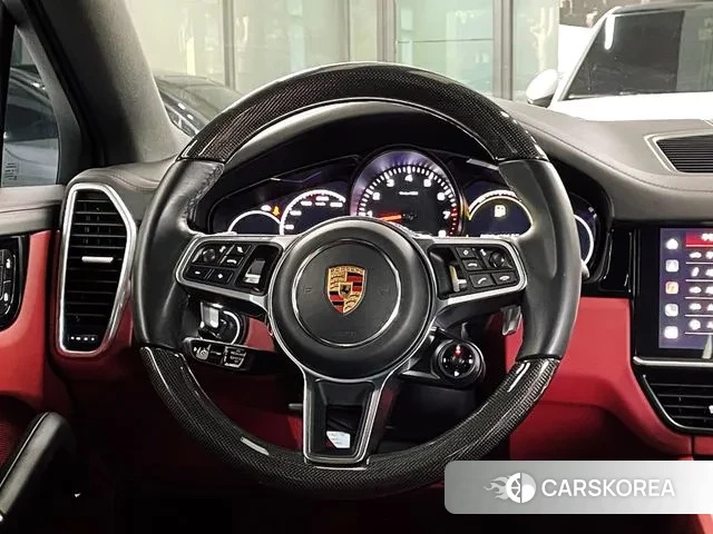 Porsche Cayenne (PO536) 2022 Черный из Кореи, фото 5