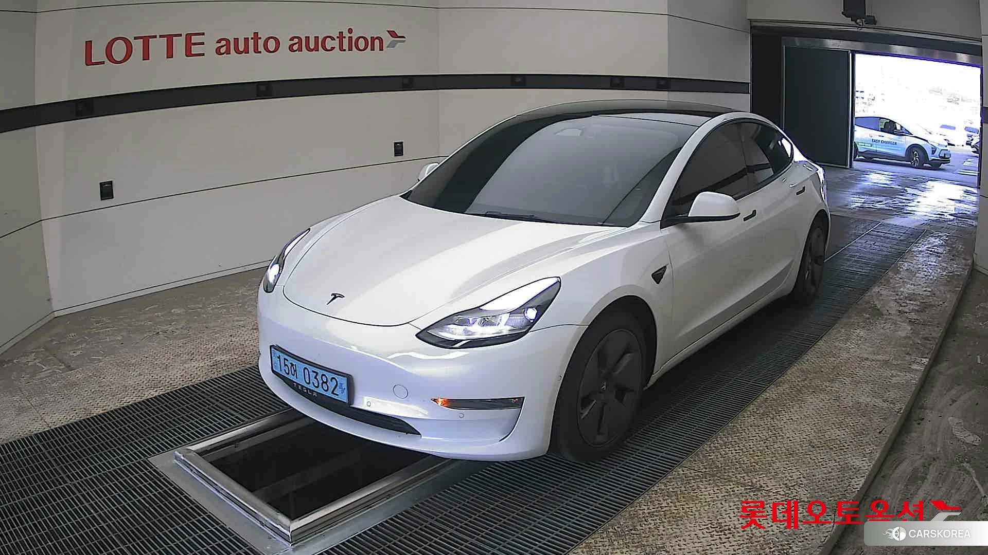 Tesla Model 3 Long Range 2022 Pearl White Multi-coat из Кореи, фото 5
