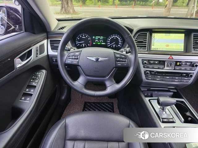 Genesis G80 2018 Синий из Кореи, фото 5