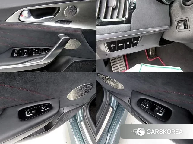 Kia Stinger Meister 2022 Светло-зеленый из Кореи, фото 5