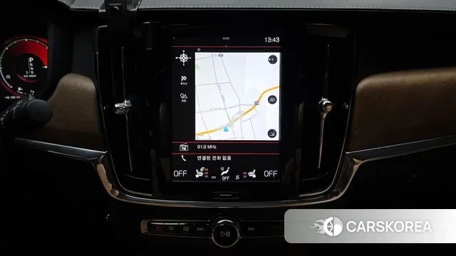 Volvo S90 2019 Серебристо-серый из Кореи, фото 5