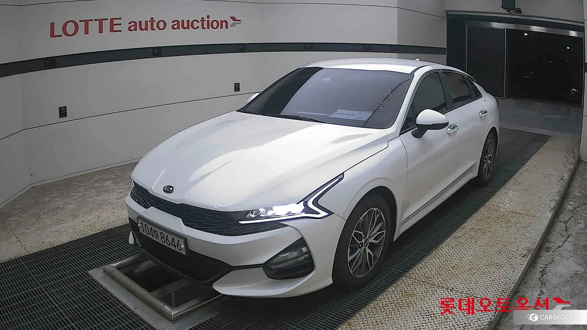 Kia K5 2020 Snow White Pearl (optional) из Кореи, фото 5