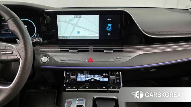 Hyundai The New Grandeur IG Hybrid 2021 Синий из Кореи, фото 5